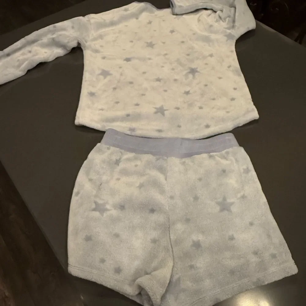 Versona Gray Star Pajama Set